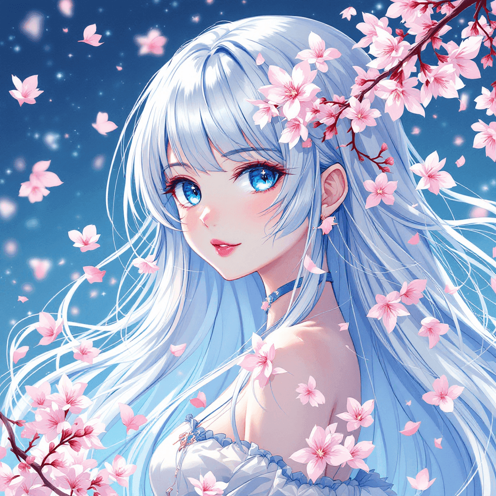 Cyberpunk market at night