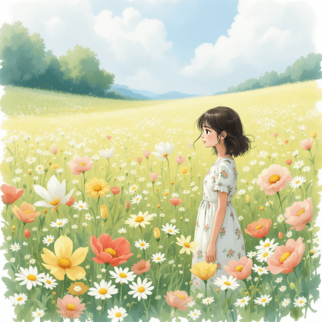 Spirit meadow at dusk